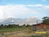 Mt. Lamborn and Land's End Peak viewed from near Hotchkiss, Colorado