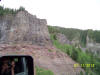 Along the trail on Tomboy Road, heading up to Imogene Pass