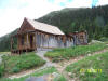 Home with attached outhouse in Animas Forks, Colorado